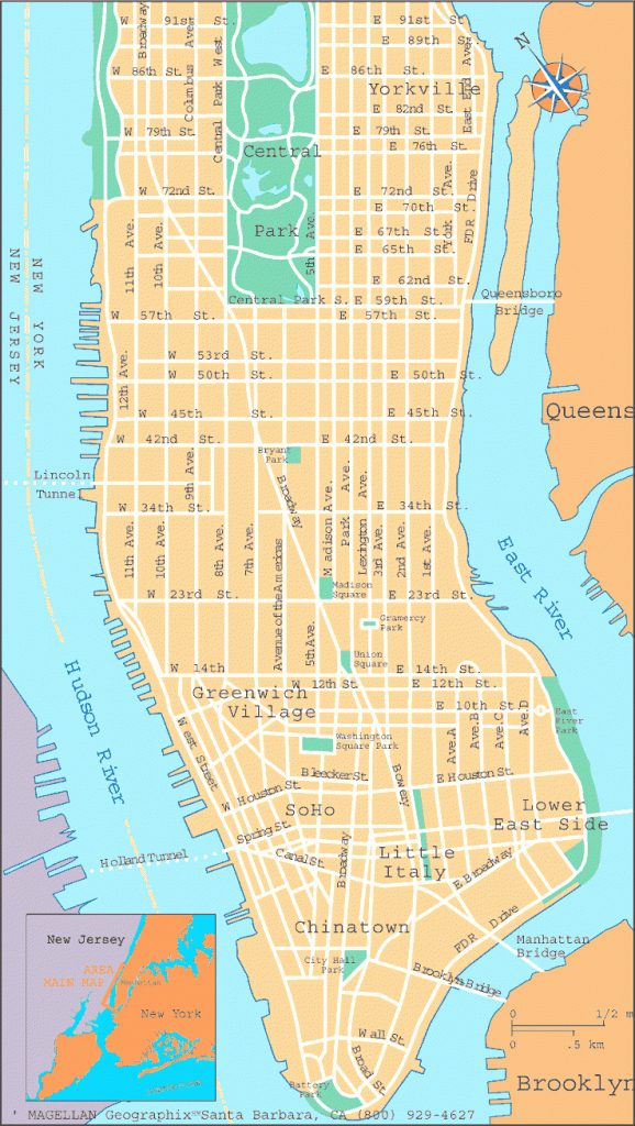 New York City Map Nyc Map Manhattan Map Dbb