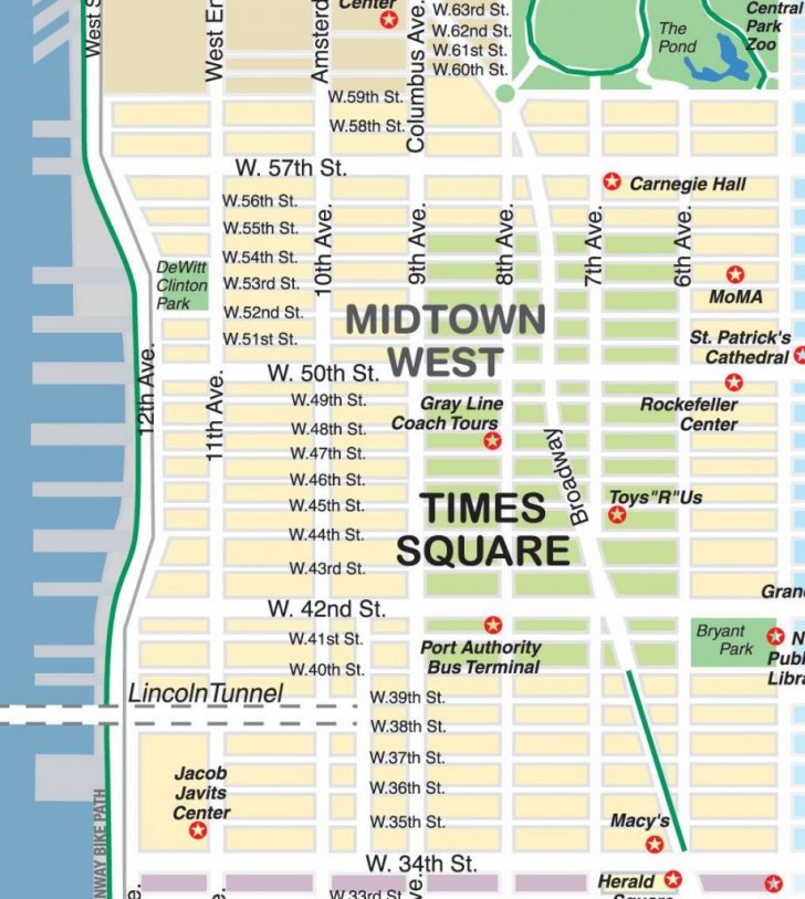 Midtown Stores Map New York City Maps And Neighborhood Guide City