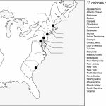 13 Colonies Map Quiz Coloring Page | Free Printable Coloring Pages Inside Outline Map 13 Colonies Printable
