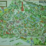 1970S Six Flags Over Texas Map. This Is How The Park Looked When I Within Printable Six Flags Over Georgia Map