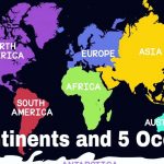 7 Continents And 5 Oceans Of The World   Geography For Kids Pertaining To Printable Map Of The 7 Continents And 5 Oceans
