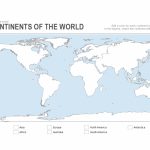 7 Printable Blank Maps For Coloring Activities In Your Geography With Regard To Printable Map Of Continents
