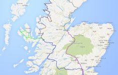 Detailed Map Of Scotland Printable