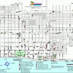 A Street Map Of Cozumel. To See The Larger Size, Click On The Map To Regarding Printable Street Map Of Cozumel