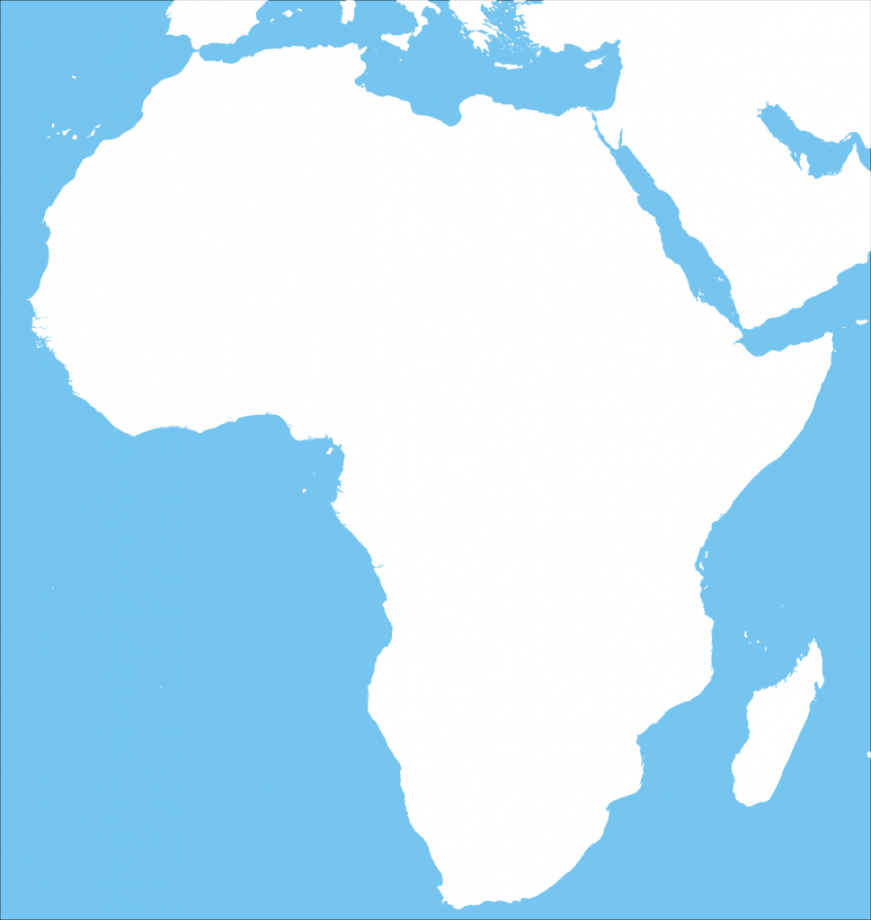 Africa – Printable Maps –Freeworldmaps in Blank Outline Map Of Africa Printable