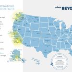 Airline Destination Map | Alaska Beyond Magazine In Alaska Airlines Printable Route Map