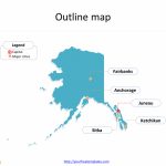 Alaska Maps Online Powerpoint Templates   Free Powerpoint Templates Within Free Printable Map Of Alaska