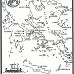 Ancient Greece Map For Coloring The Greeks Copy Their Culture From In Ancient Greece Map For Kids Printables