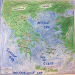 Ancient Greece Physical Map | Indiafuntrip Throughout Map Of Ancient Greece Printable