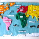Animals Of The Ocean For The Montessori Wall Map & Quietbook With Pertaining To Montessori World Map Printable