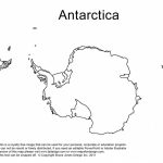 Antarctica, South Pole Outline Printable Map, Royalty Free, World Pertaining To Antarctica Outline Map Printable