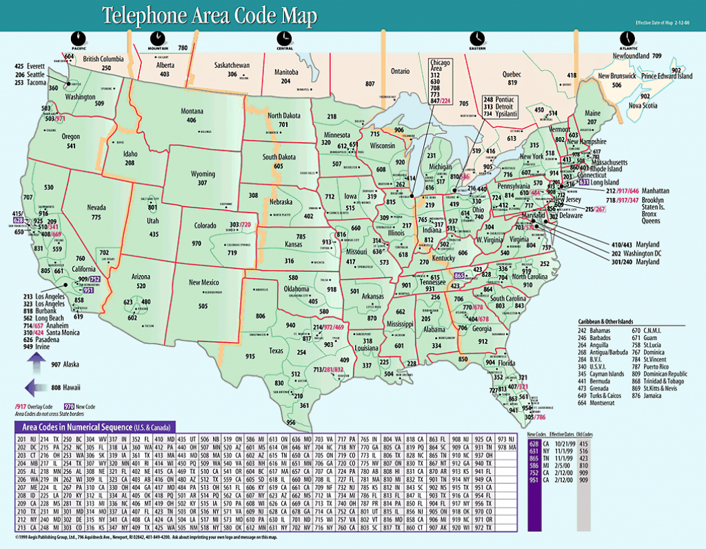 Area Code Map? - Ars Technica Openforum throughout Printable Area Code Map