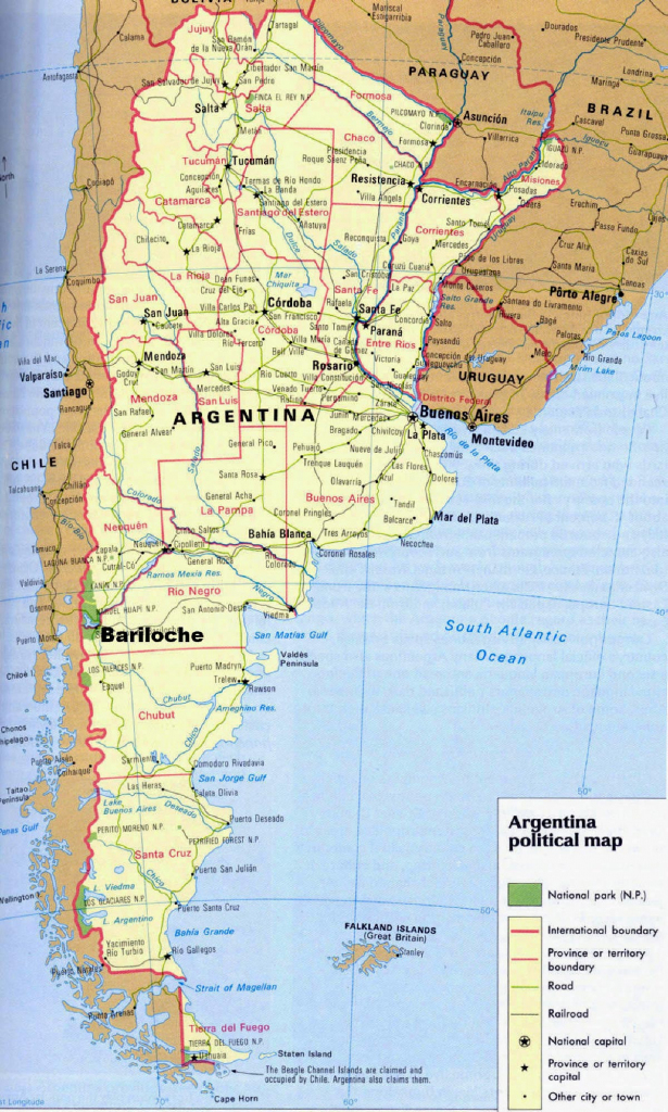 Argentina Maps | Printable Maps Of Argentina For Download within Printable Map Of Argentina