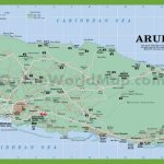 Aruba Road Map In Printable Map Of Aruba