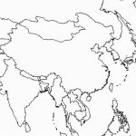 Asia Political Map Printable Unique Outline Base Maps With World No Pertaining To Printable World Map No Labels