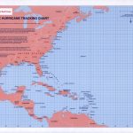 Atlantic Hurricane Tracking Chart | Library Of Congress Intended For Printable Hurricane Tracking Map
