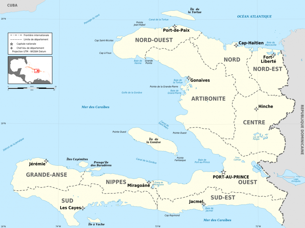 Atlas Of Haiti - Wikimedia Commons pertaining to Printable Map Of Haiti