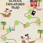 Back To School Treasure Map   Your Everyday Family Throughout Make Your Own Treasure Map Printable