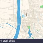 Baton Rouge Louisiana Printable Map Excerpt. This Vector Streetmap Throughout Printable Map Of Baton Rouge