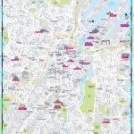 Belfast Sightseeing Map Regarding Belfast City Centre Map Printable