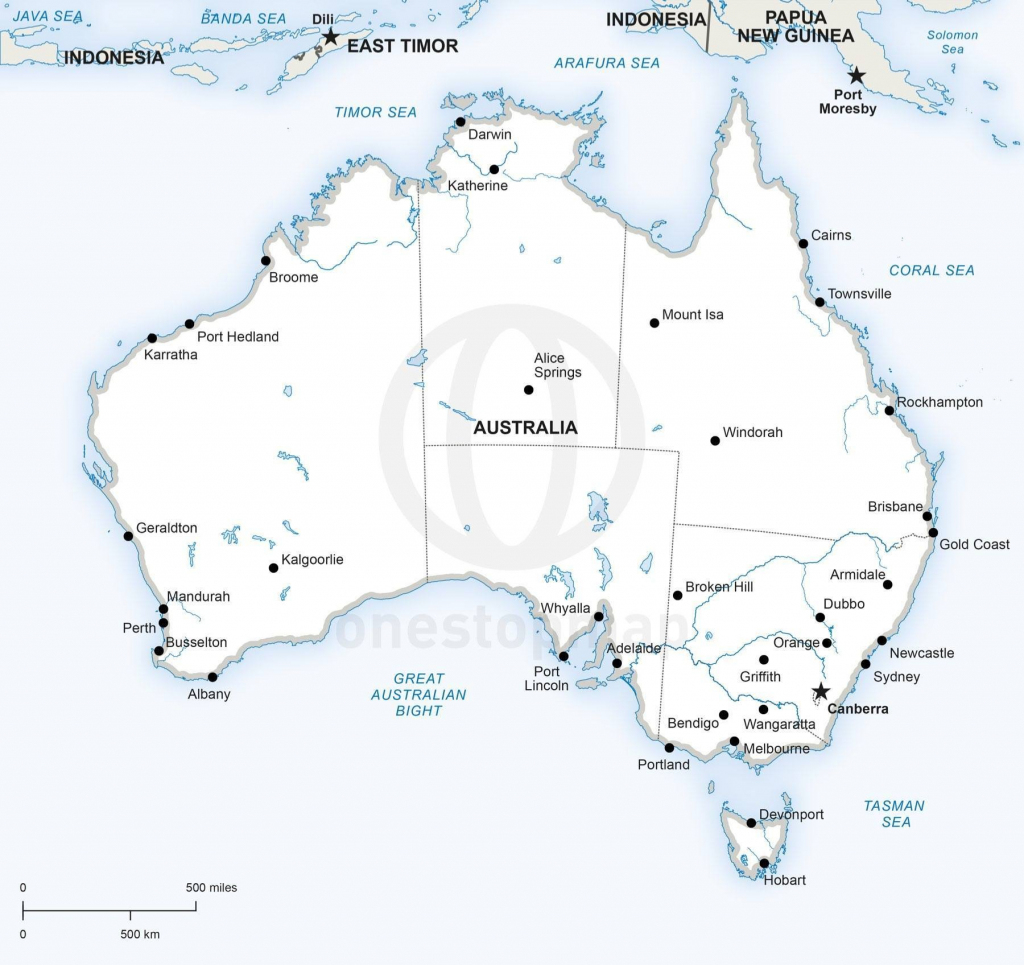 Best Photos Of Australia Map Printable Outline In With States And within Printable Map Of Australia With States And Capital Cities