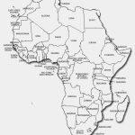 Best Photos Of Printable Labeled Map Of Africa – Printable Blank Map Throughout Printable Blank Map Of Africa