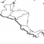 Blank Central America Map Printable Maps Regarding Printable Map Of Central America