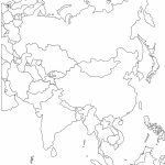 Blank Map Of Asia Countries Maps Update Printable With At Asian For Printable Map Of Asia With Countries