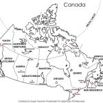 Blank Map Of Canada With Capitals Best Printable Maps New Free Throughout Printable Blank Map Of Canada With Provinces And Capitals