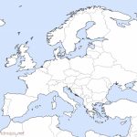 Blank Map Of Europe Africa And Asia And Travel Information With Printable Map Of Europe And Asia