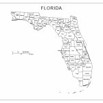 Blank Map Of Florida Counties And Travel Information | Download Free With Regard To Florida Map Outline Printable