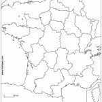 Blank Map Of France   Recana Masana Inside Map Of France Outline Printable