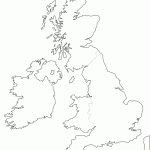 Blank Map Of Ireland And Uk Within Printable Blank Map Of Ireland