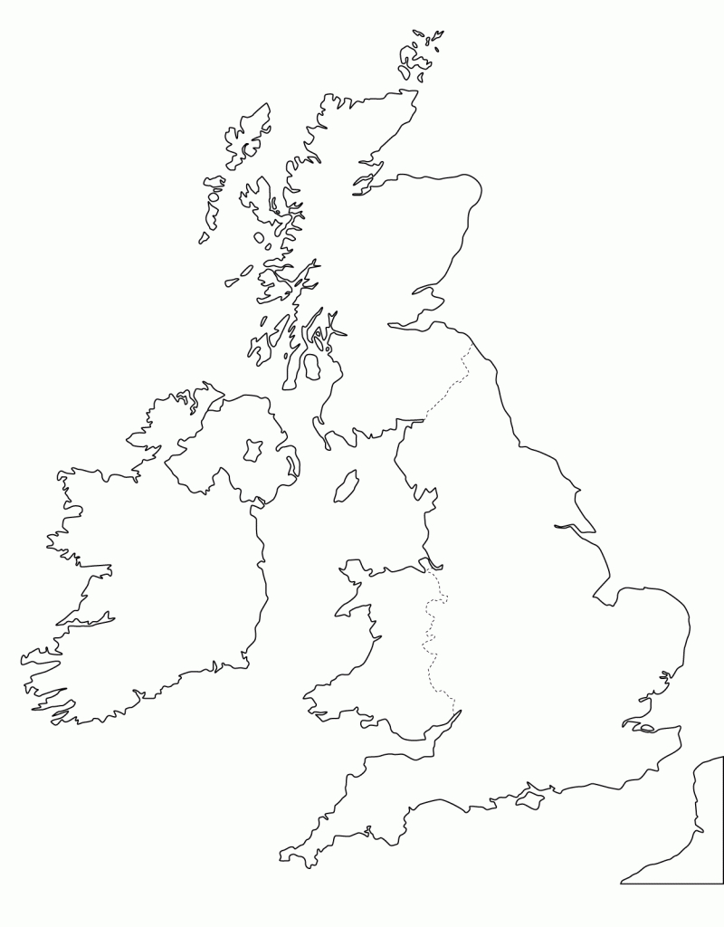 Blank Map Of Ireland And Uk within Printable Blank Map Of Ireland