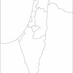 Blank Map Of Israel | Israel Outline Map Inside Blank Map Israel Printable