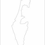 Blank Map Of Israel | Israel Outline Map With Regard To Blank Map Israel Printable