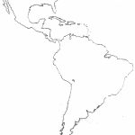 Blank Map Of Latin America   World Wide Maps Inside Blank Map Of The Americas Printable