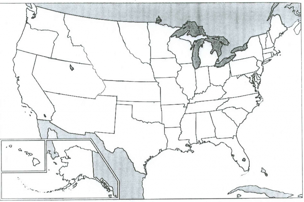 Blank Map Of Major Us Cities Usaalaska48 New Beautiful Blank Map The for Printable Civil War Map