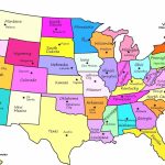 Blank Map Of Us States Quiz New United Capitals America Printable Inside Map United States Of America Printable
