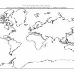 Blank Maps Of Continents And Oceans And Travel Information Pertaining To Continents And Oceans Map Quiz Printable