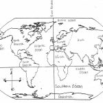 Blank Maps Of Continents And Oceans And Travel Information Regarding Printable Map Of The 7 Continents And 5 Oceans