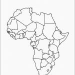 Blank Outline Map Of Africa And Travel Information | Download Free With Regard To Blank Outline Map Of Africa Printable