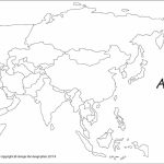 Blank Outline Map Of Asia Printable 0   World Wide Maps Regarding Blank Map Of Asia Printable