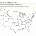 Blank Outline Map Of The United States New Us Civil War Outline Map Inside Printable Civil War Map