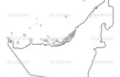 Blank Outline Map Of Uae | Download Them And Print for Outline Map Of Uae Printable