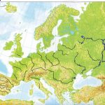 Blank Physical Map Of Europe | Geography And History Blog : 3º Pertaining To Printable Blank Physical Map Of Europe