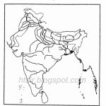 Blank River Map Of India Icse Geography For India River Map Outline Printable
