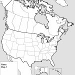 Blank United States Map Printable Valid United States Map Blank With Throughout Blank Us And Canada Map Printable