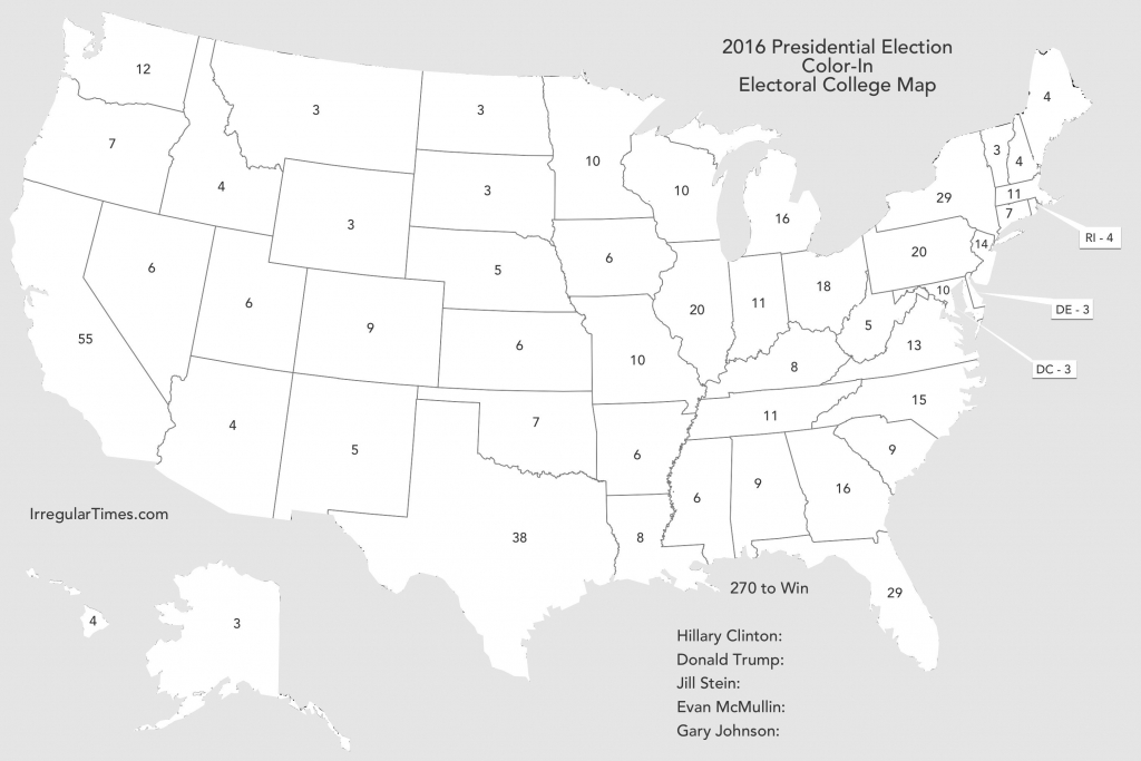 Blank Us Map Electoral College Cnn Blank Map Beautiful Us Election with regard to Blank Electoral College Map 2016 Printable