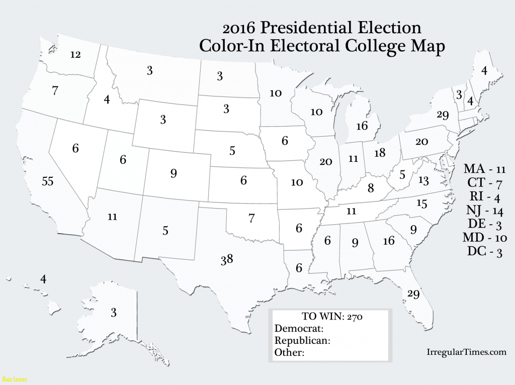 Blank Us Electoral Map Mapchart Cartogram Electoral WorldMap US